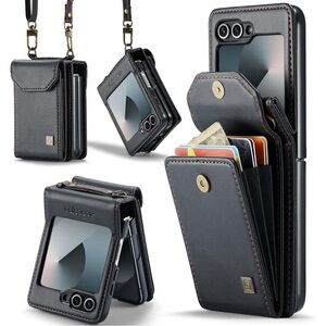 Samsung Flip7 Sleek Black Case